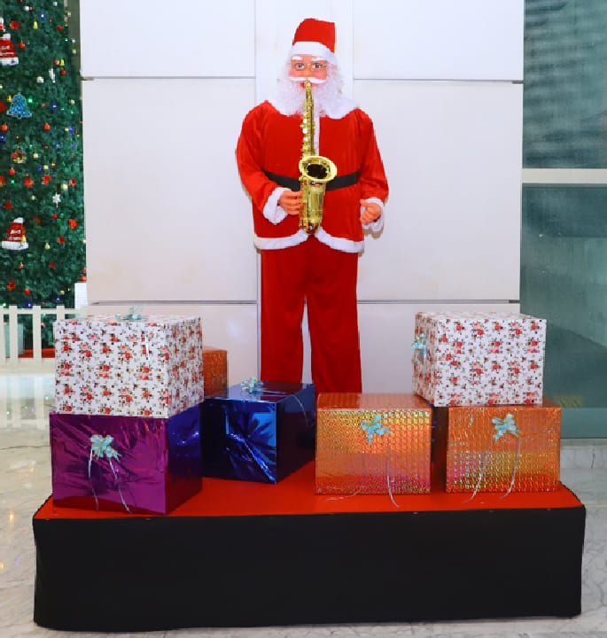 Christmas event management services for Nucleus Office parks